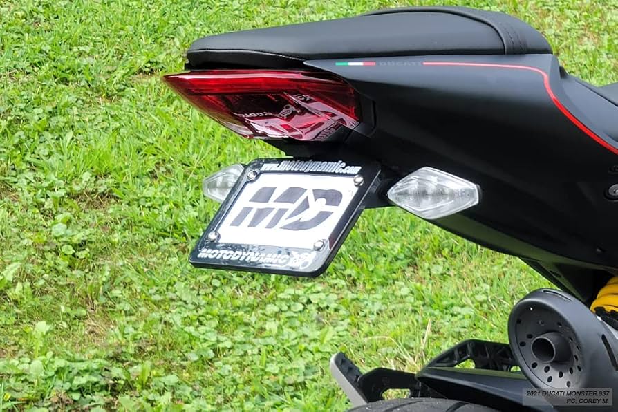 DUCATI MONSTER 937 アンダーシートナンバープレートホルダー DUCATI MONSTER 937 アンダーシートナンバープレートホルダー